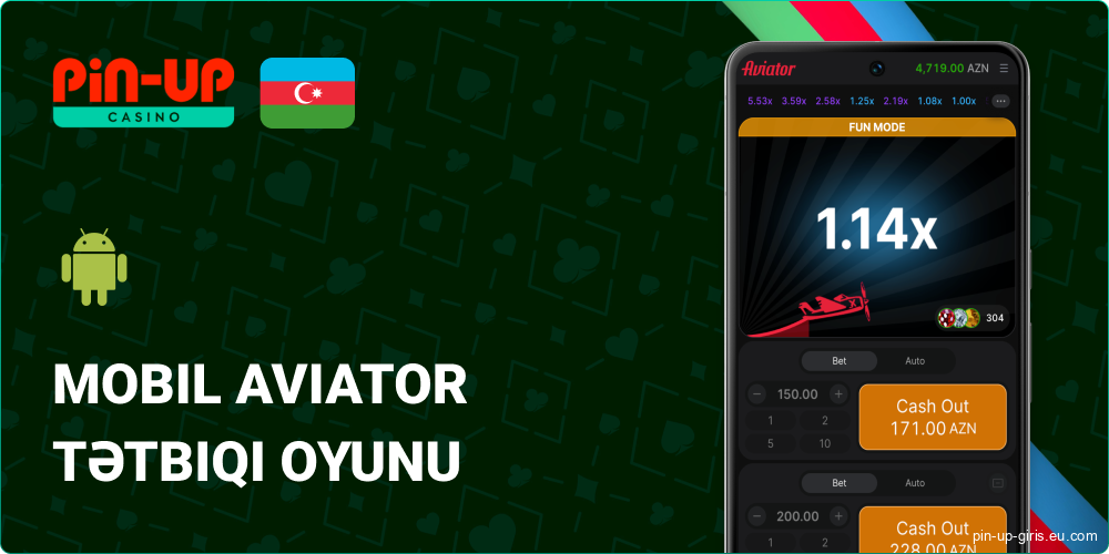 Aviator Game Pin Up Azərbaycancada Mobil Giriş və Yükləmə