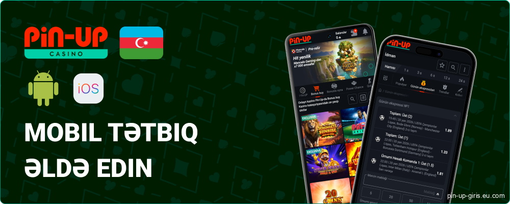 Android və iOS cihazları üçün Pin Up mobil tətbiqinin necə qurulacağına dair təlimat